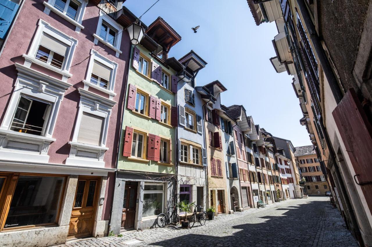 Duplex Allegro La Neuveville Buitenkant foto